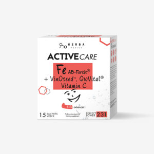 Herba Medica Active Care Fe AB-Fortis z dodatkom vitamina C.