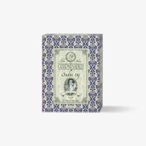 Herba Medica zeliščni čaj iz gozdnih sadežev z vintage cvetličnim motivom