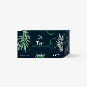 Konopljin čaj s črnim čajem, 25 filter vrečk od Herba Medica