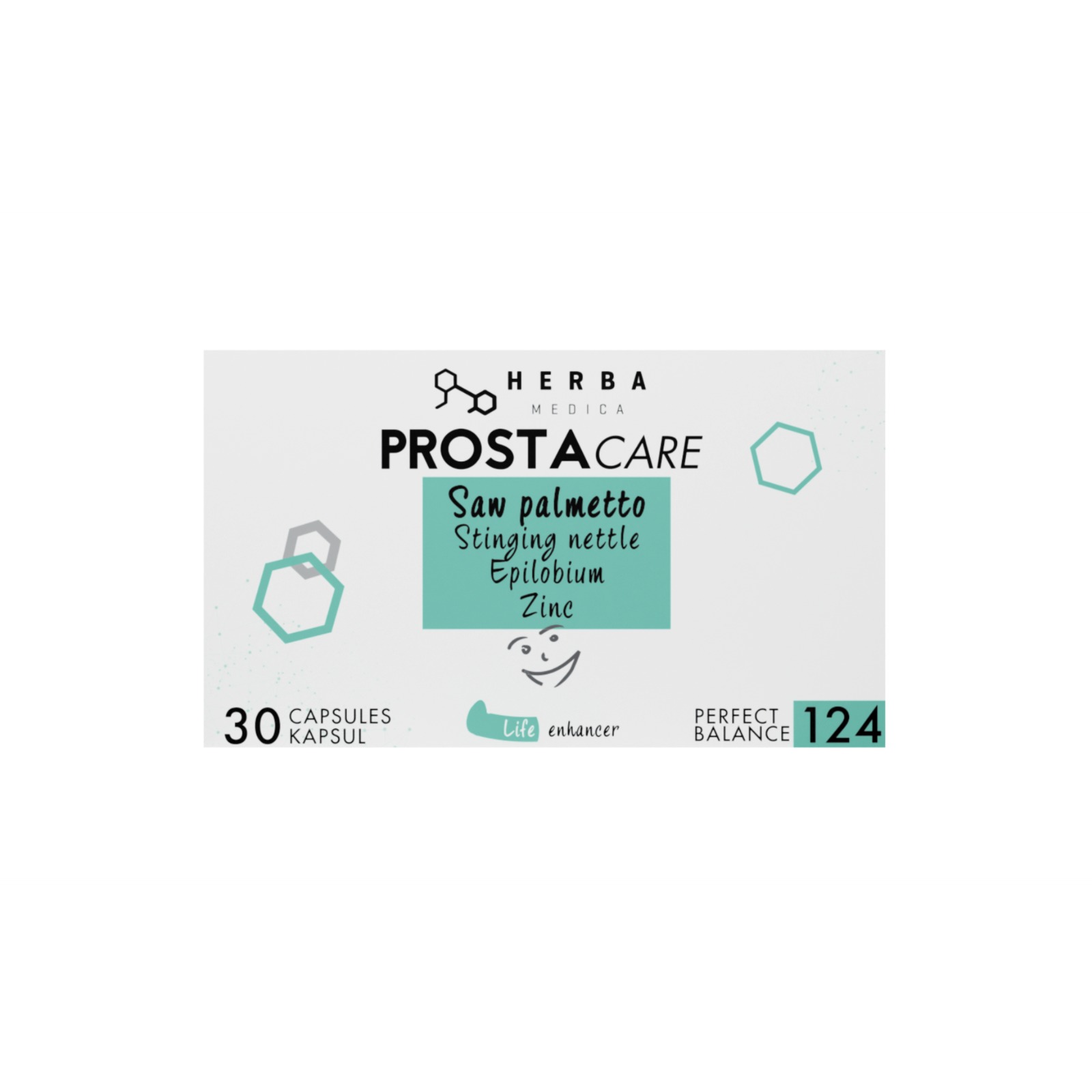 PROSTACARE|kot naravna podpora za normalno delovanje prostate|KAPSULE